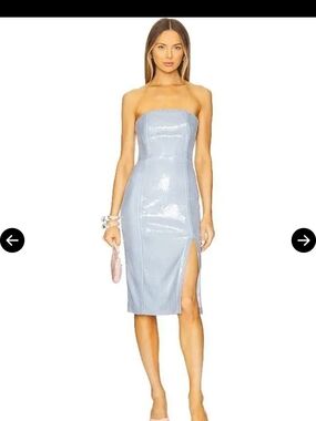 NWT Generation Love Strapless Sequin Midi Dress – Size 12 – Retail $385